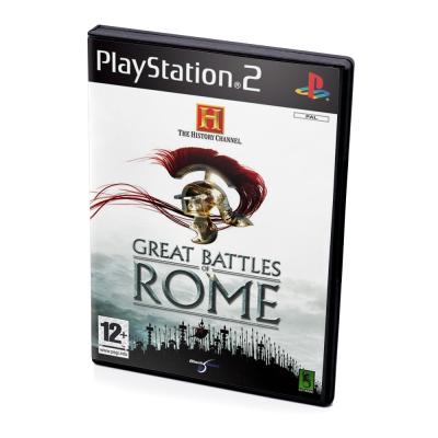 The History Channel Great Battles of Rome (PS2, б/у)