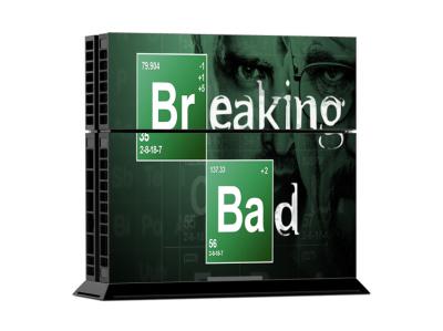 Виниловая наклейка для Sony PlayStation 4 "Breaking Bad"