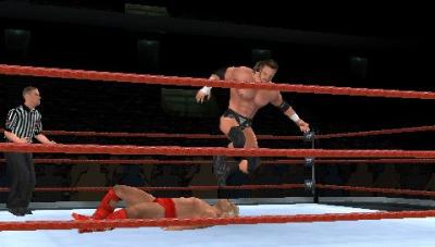 WWE SmackDown vs. Raw 2006 (PS2, б/у, незнач.царап., устанавливается на 100%)