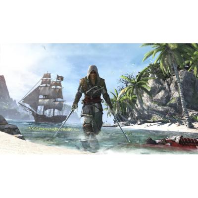 Assassins Creed IV (4) Черный флаг Essentials (PS3, б/у, рус.)