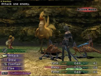 Final Fantasy X-2 (PS2, б/у) NTSC-J