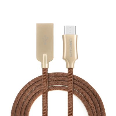 Кабель Crown USB - USB Type-C CMCU-3132C brown (100 см)