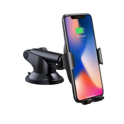 Автомобильный держатель с беспроводной зарядкой Baseus Gravity Car Mount 10W WXYL-A01 (Black)