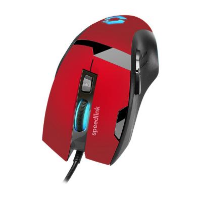 Мышь проводная Speedlink Vades Gaming Mouse black-red (SL-680014-BKRD)