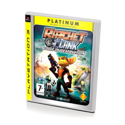 Ratchet & Clank Tools of Destruction Platinum (PS3, б/у)